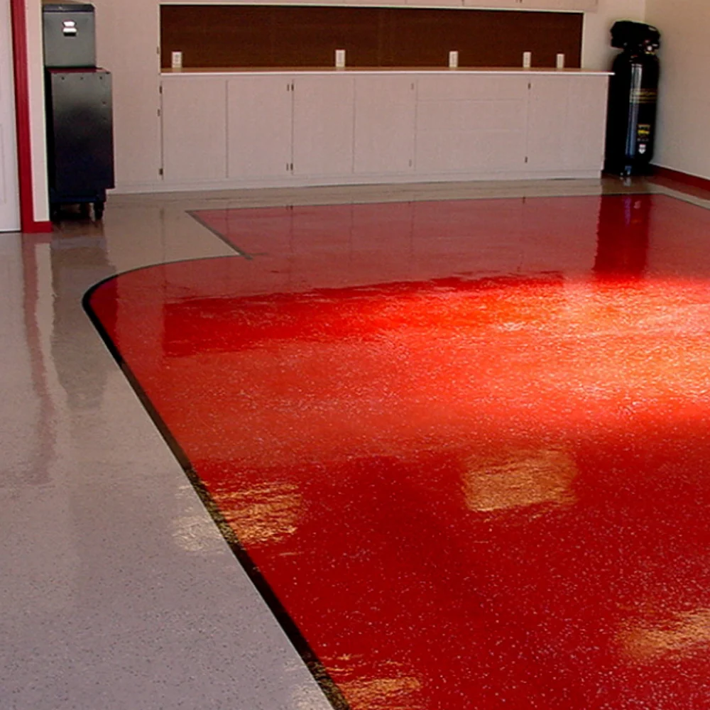 Residential epoxy floor paint